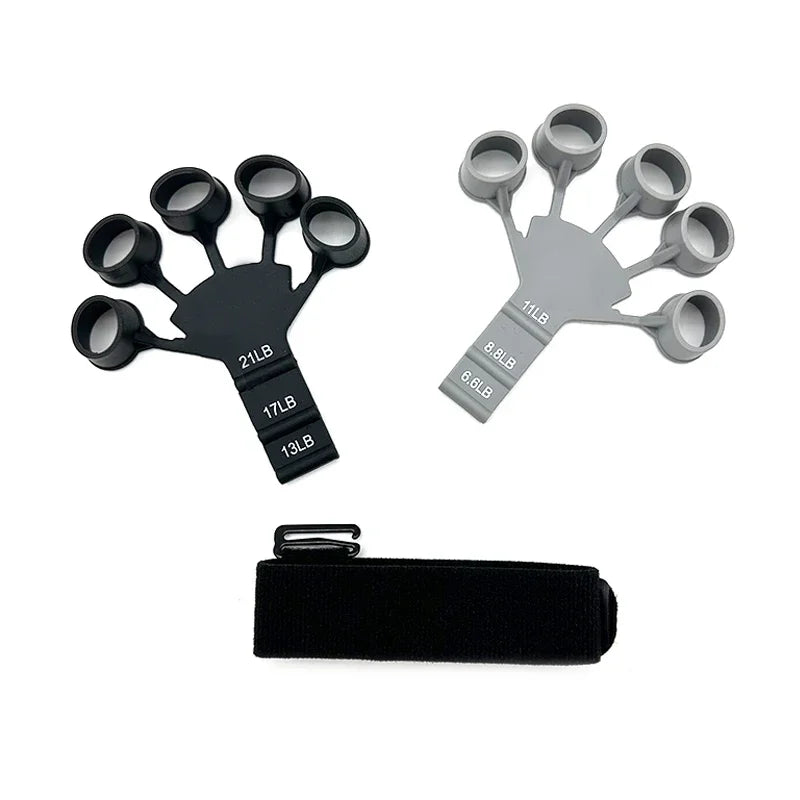 Entrenador de Fuerza para Dedos y Mano – Grip de Silicona Reforzada (1 Pieza)