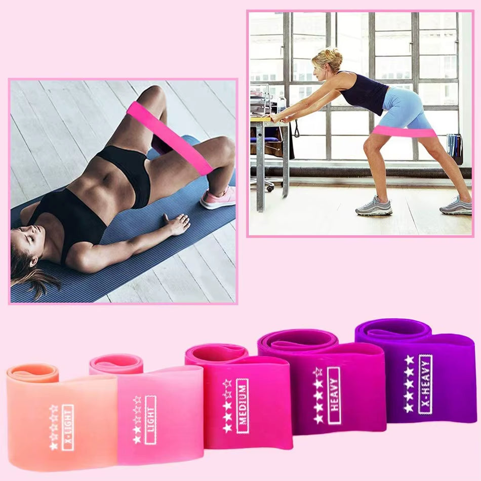 Bandas de Resistencia Multifuncionales para Entrenamiento – Yoga, Fitness, CrossFit y Más
