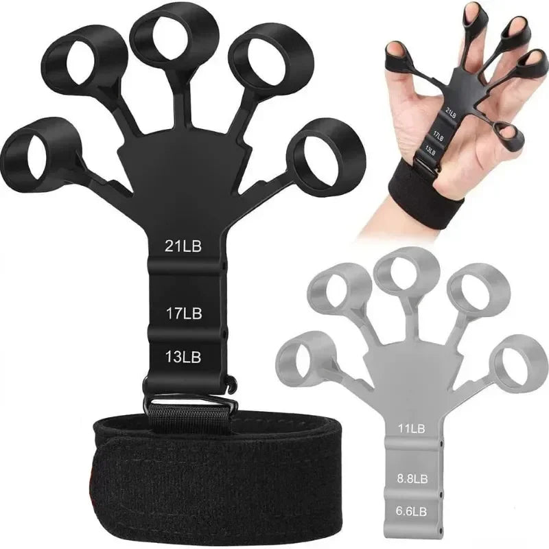 Entrenador de Fuerza para Dedos y Mano – Grip de Silicona Reforzada (1 Pieza)