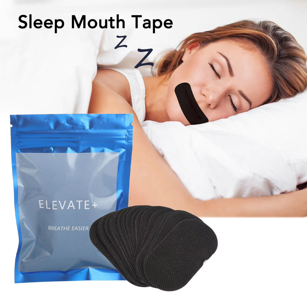 60 cintas bucales para dormir – antirronquidos, suaves y cómodas para casa o viaje